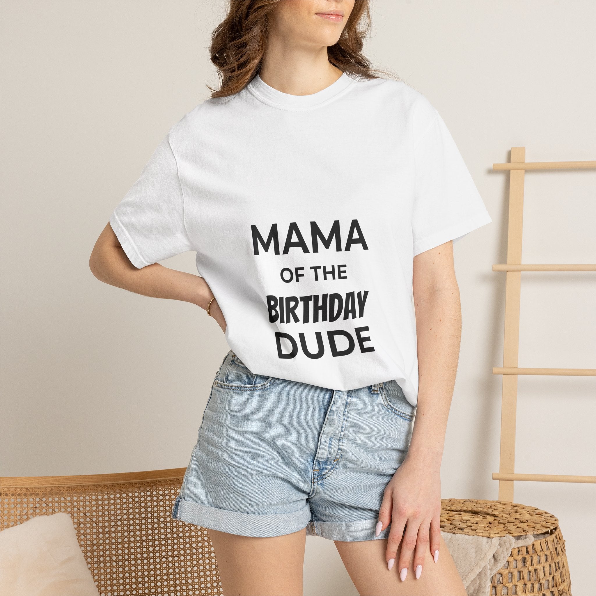 Mama of the Birthday Dude T-Shirt